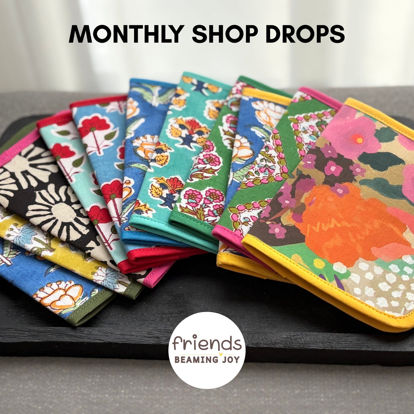 Cloth Pouch JW Mini Ministry Organizer, Tract and Invitation Holder, House to House Print