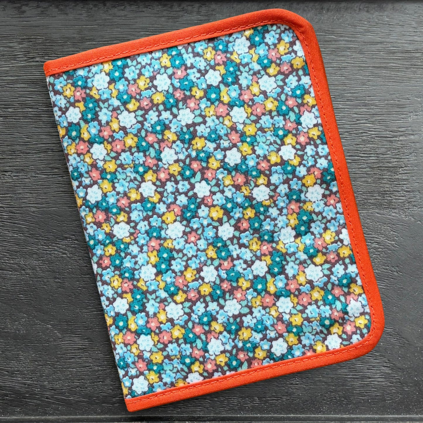 Flower Field Mini Ministry Organizer – Tract and Invitation Holder (4.4” x 5.8”)