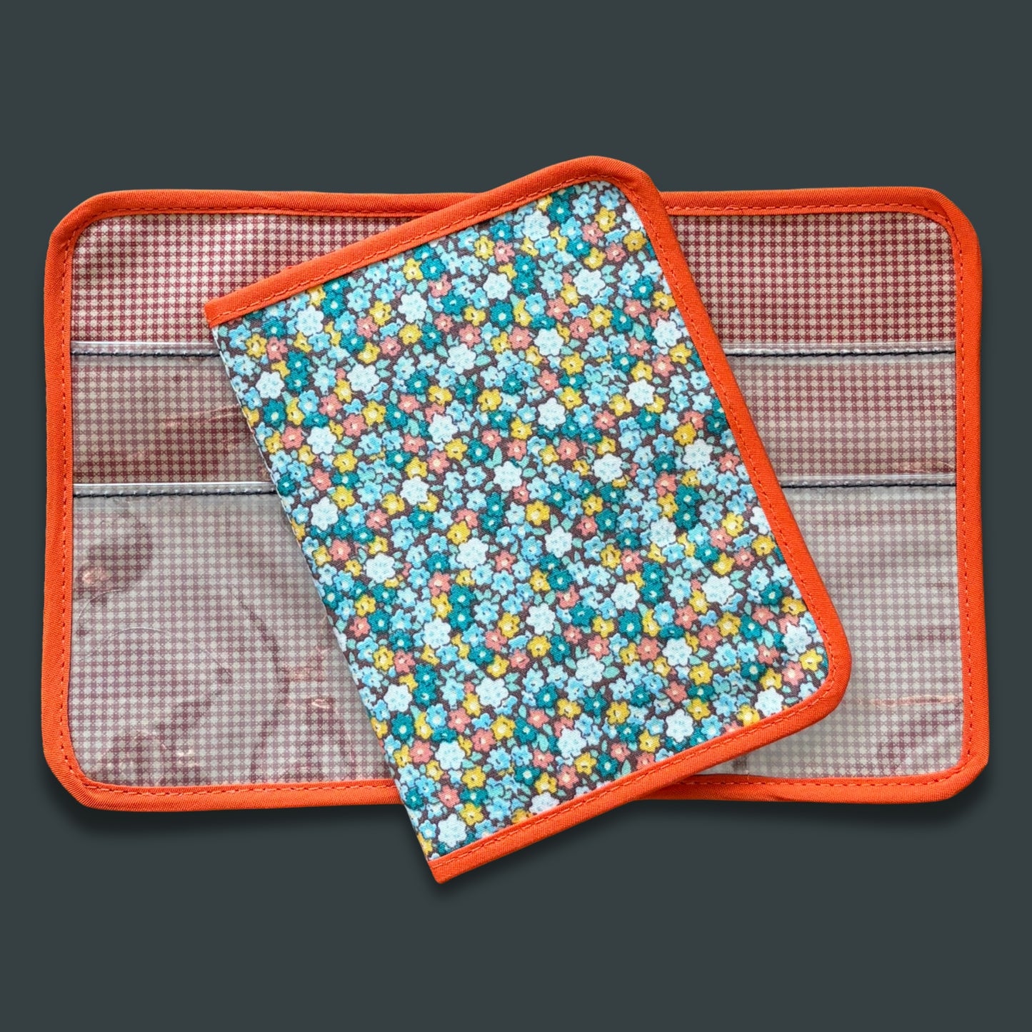 Flower Field Mini Ministry Organizer – Tract and Invitation Holder (4.4” x 5.8”)