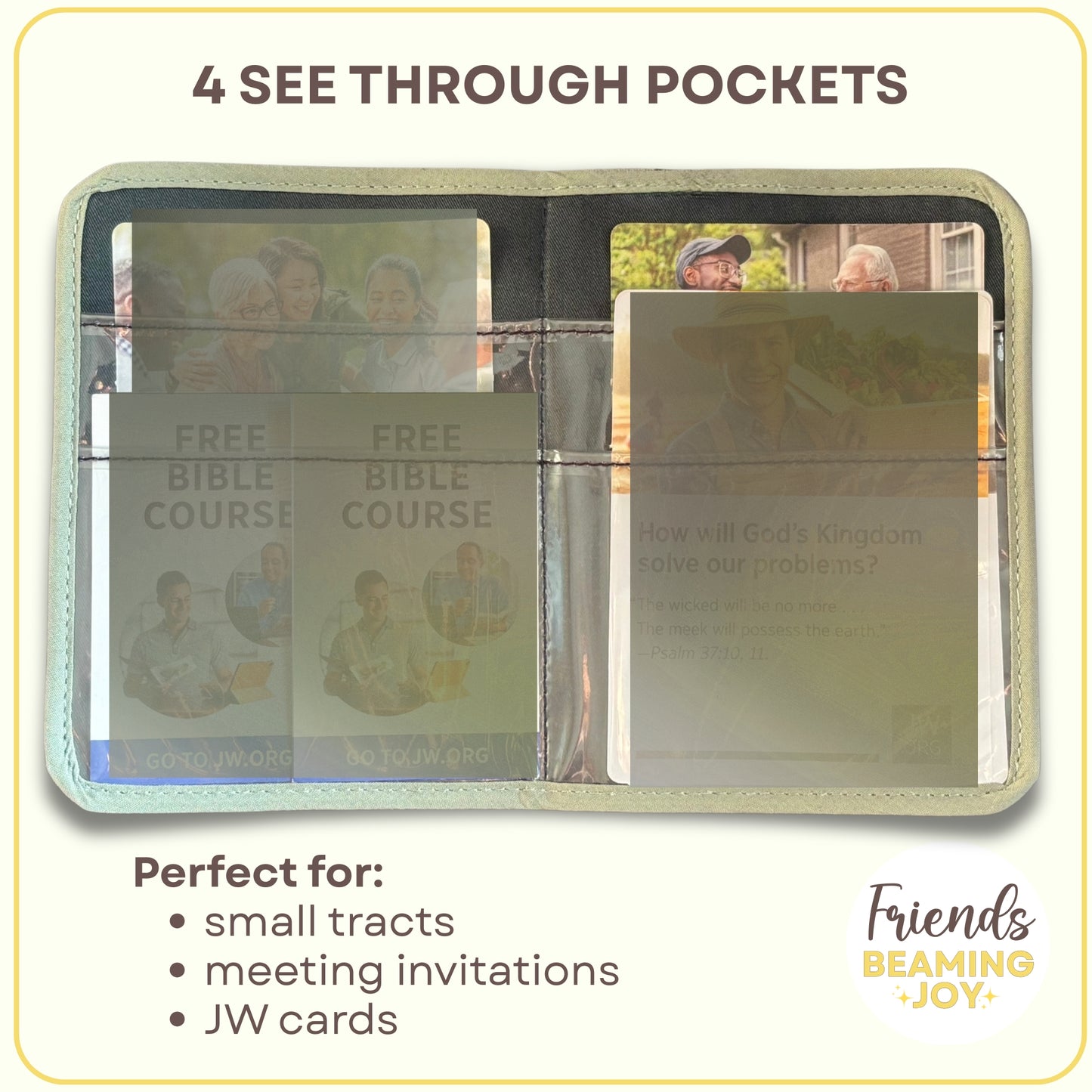 Pre-Order – Tract and Invitation Holder (4.4” x 5.8”)