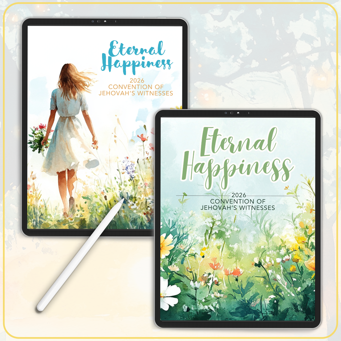 Eternal Happiness 2026 Convention Digital Notebook for Notability and Good Notes Instant Download