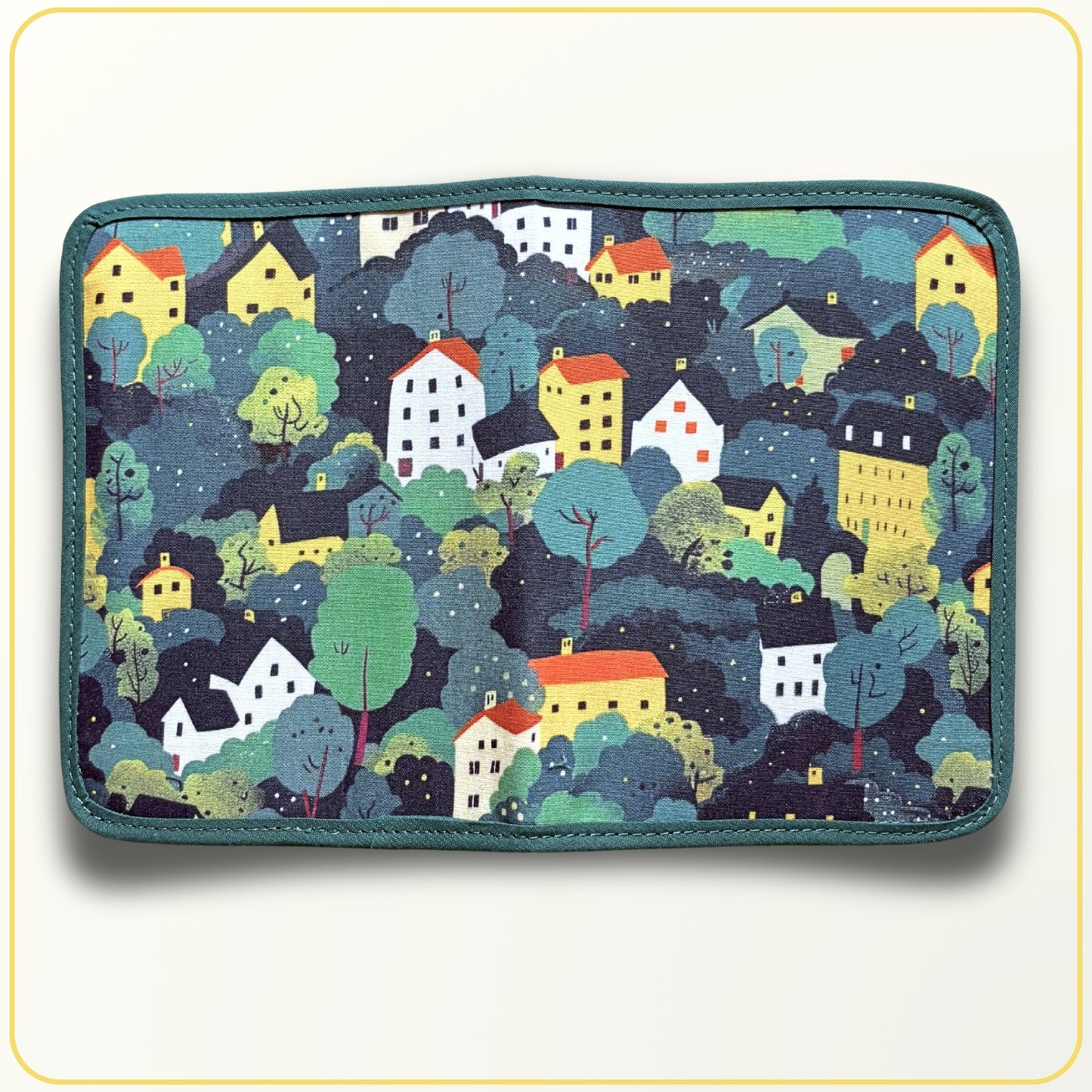 Cloth Pouch JW Mini Ministry Organizer, Tract and Invitation Holder, House to House Print