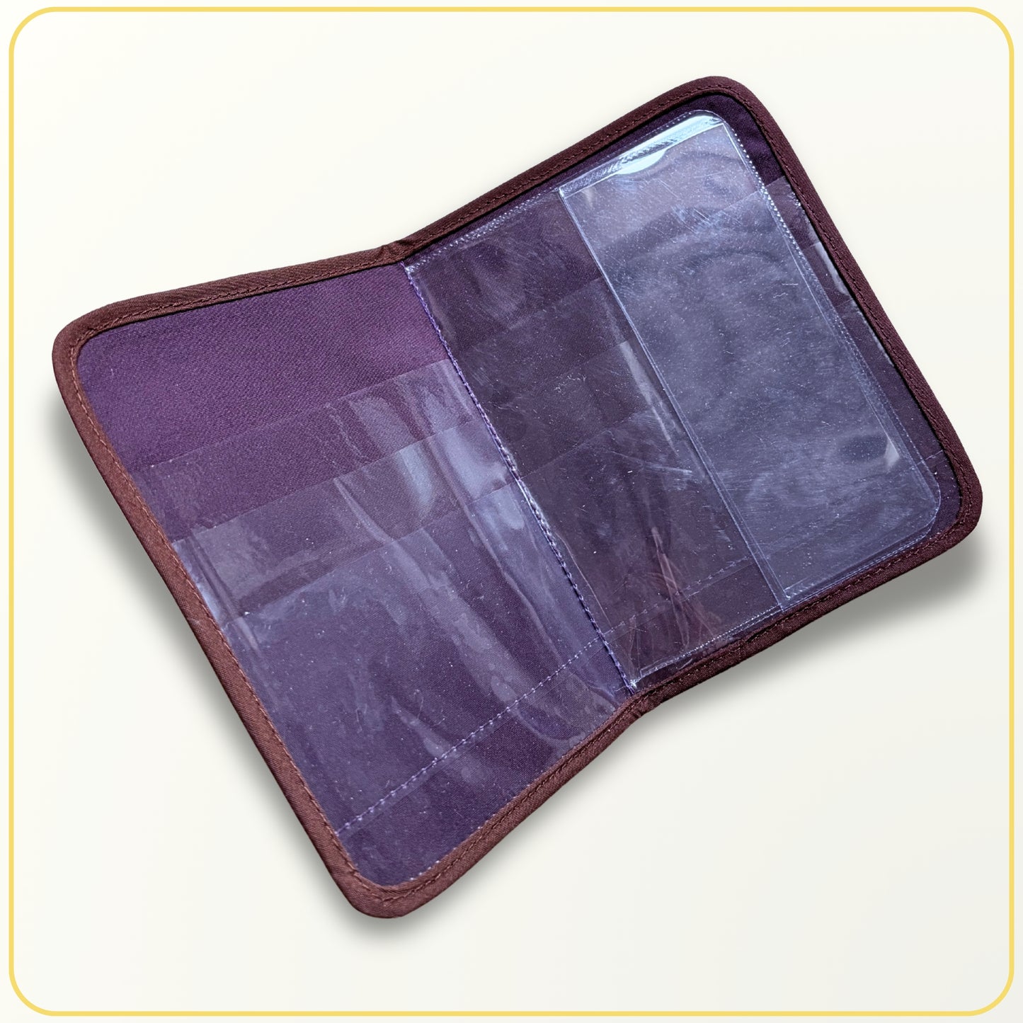 Cloth Pouch Mini JW Tract and Invitation Holder, Tropical jungle pattern