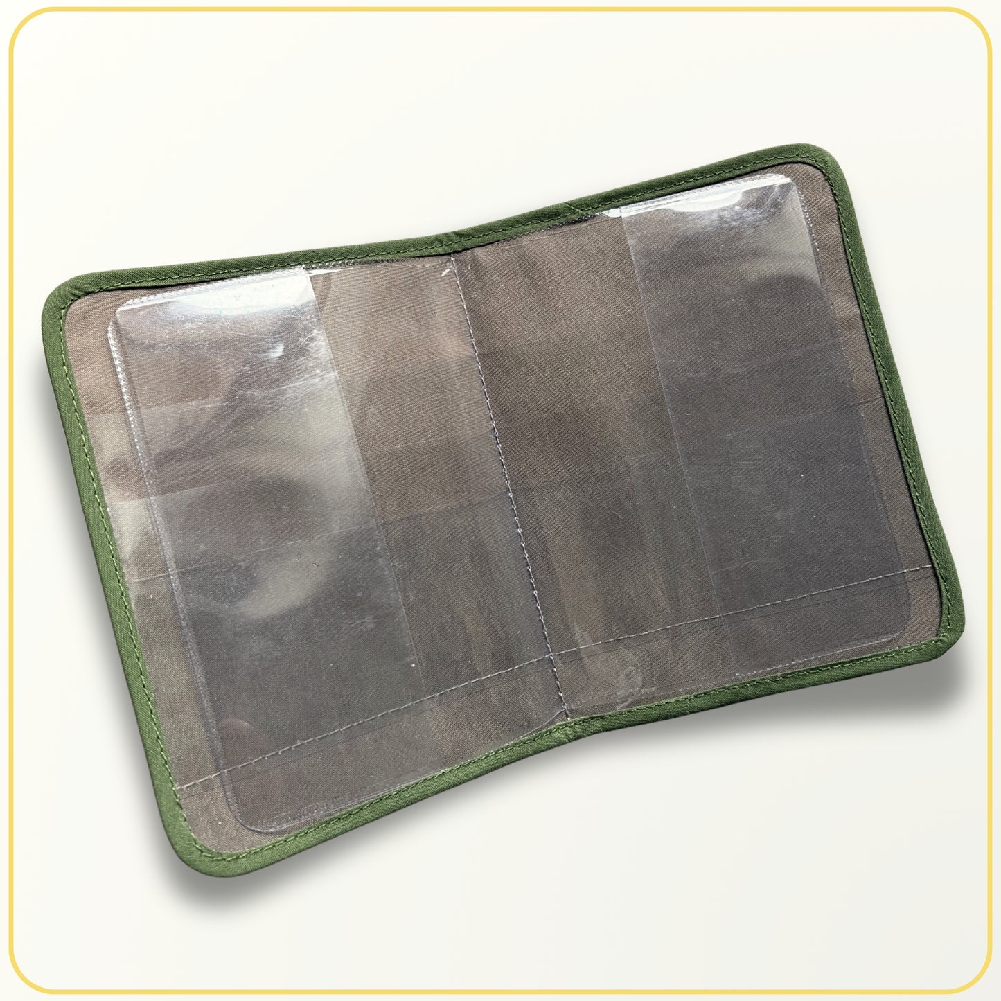 Cloth Pouch Mini JW Tract and Invitation Holder, Floral Indian Block Print