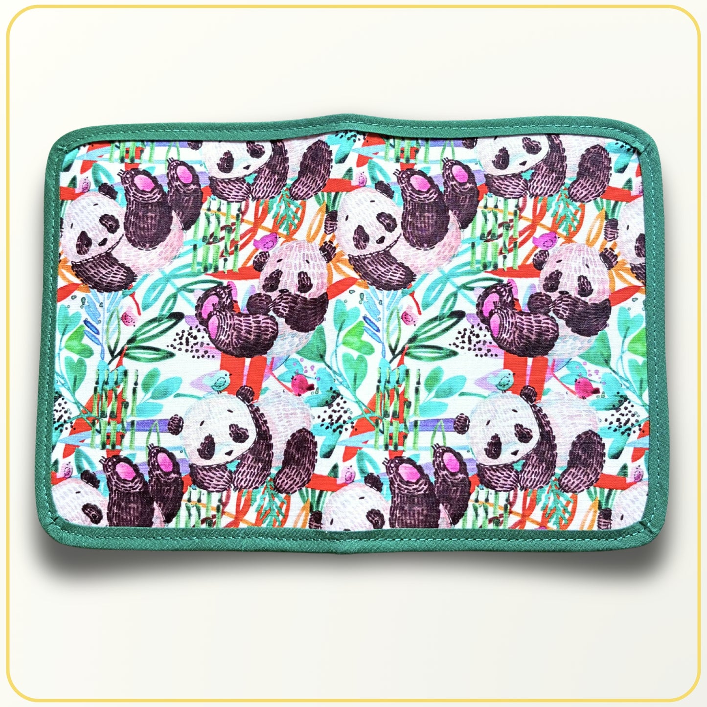Cloth Pouch JW Mini Tract and Invitation Holder, Panda print